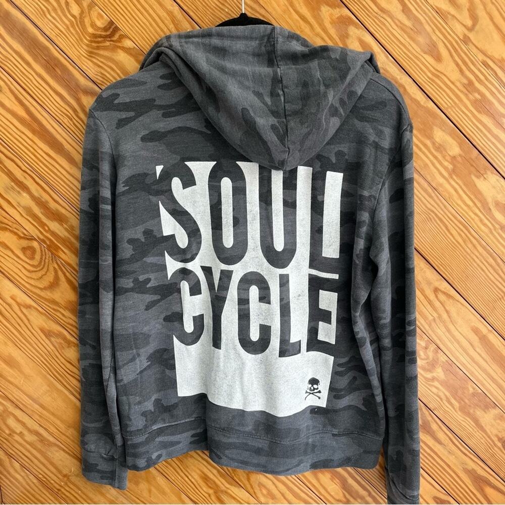 Soul Cycle Camo Zip Hoodie - Picture 2 of 5